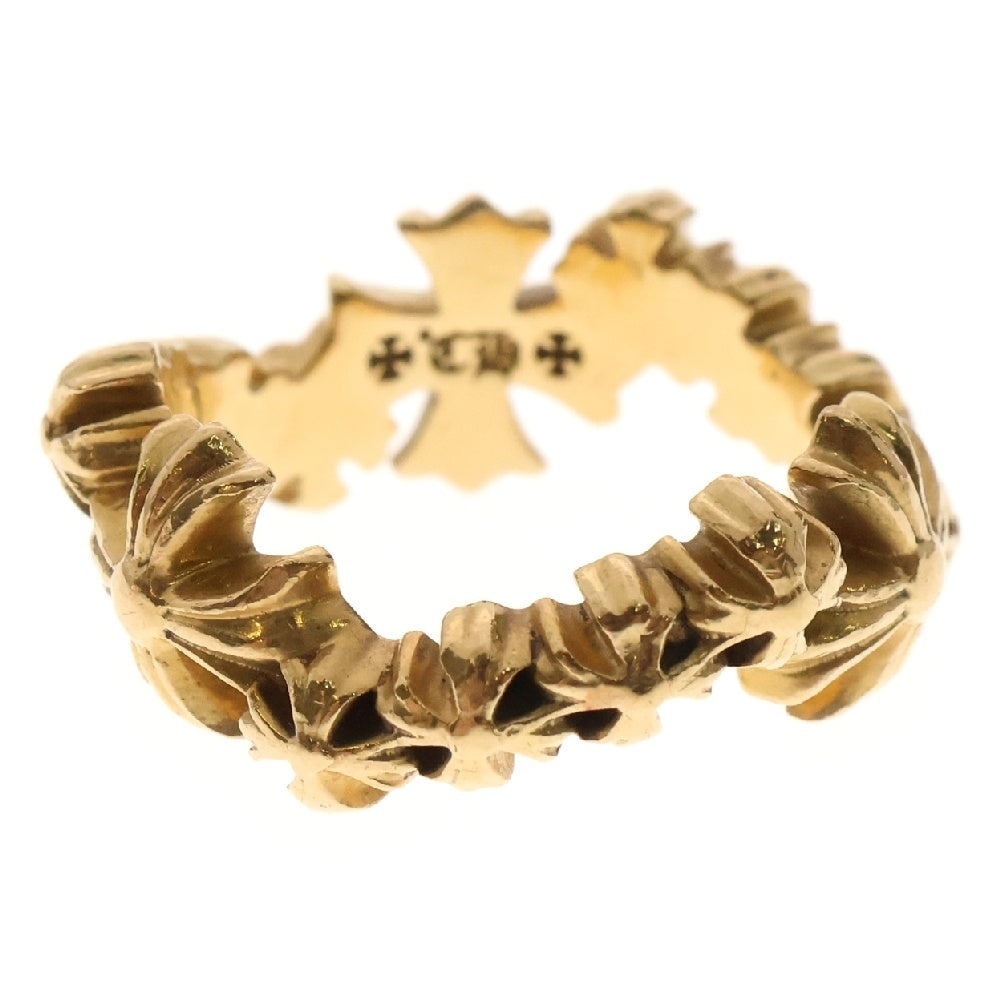 CHROME HEARTS(クロムハーツ) 22K PLUS WAVE プラスウェーブ リング ゴールド
