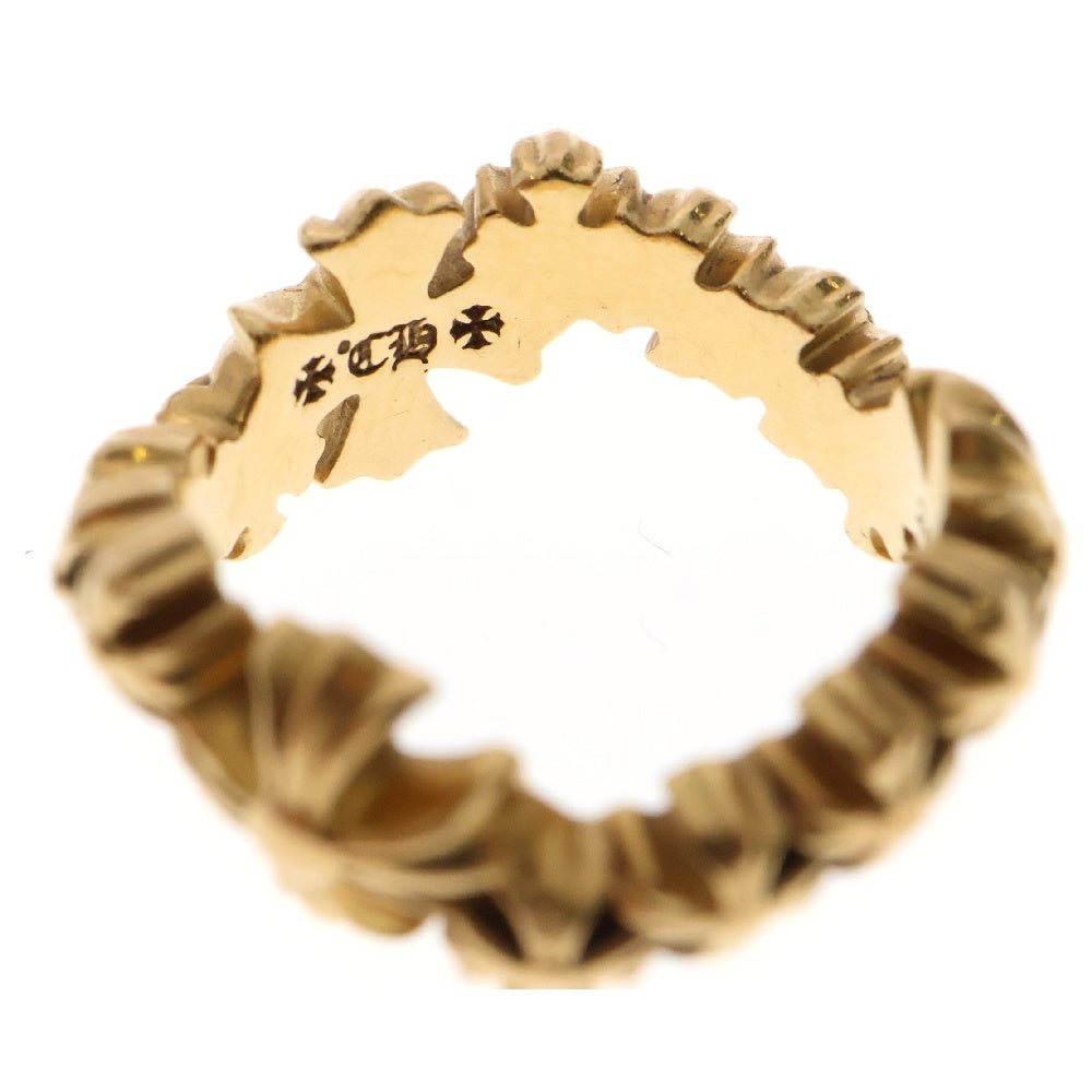 CHROME HEARTS(クロムハーツ) 22K PLUS WAVE プラスウェーブ リング ゴールド