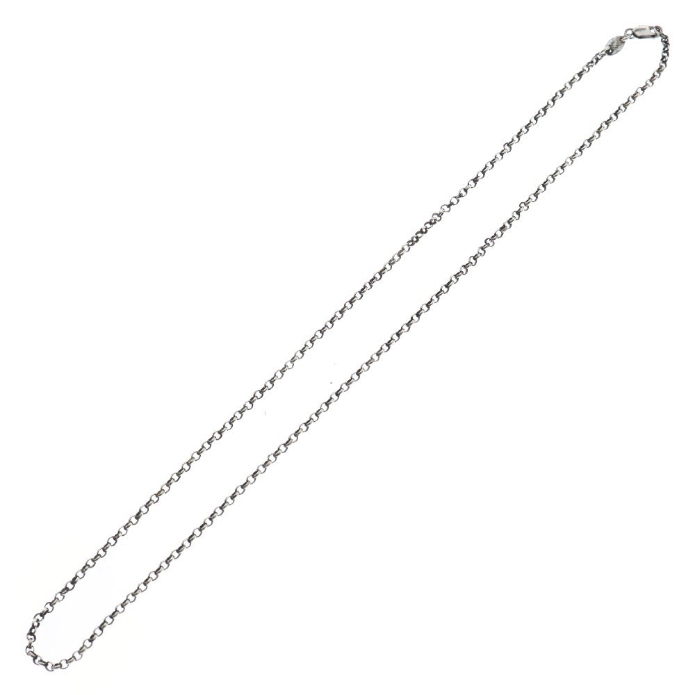 CHROME HEARTS(クロムハーツ) NECKCHAIN R18 ロールチェーンネックレス 18inch シルバー BCA083