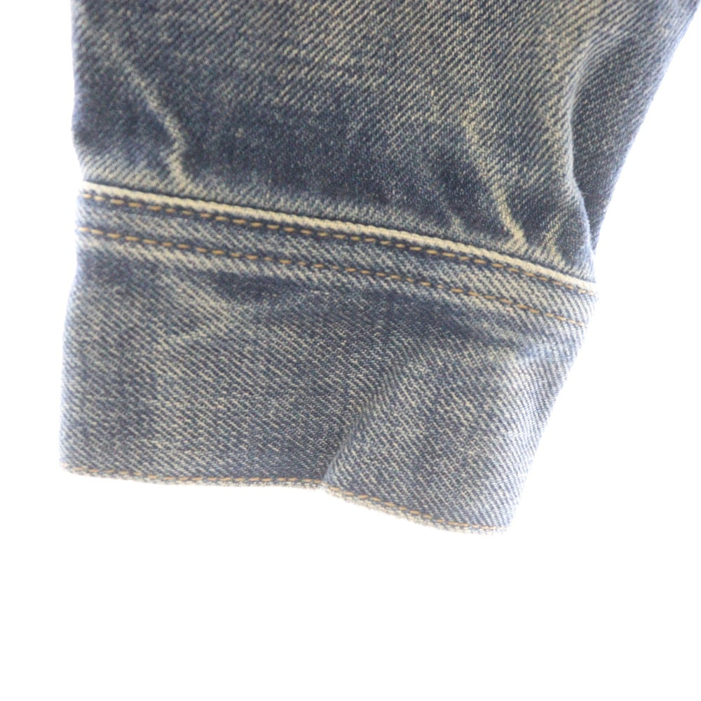 CELINE(セリーヌ) 23AW DENIM TRUCKER JACKET トラッカーデニムジャケット 2Q76807DU ブルー