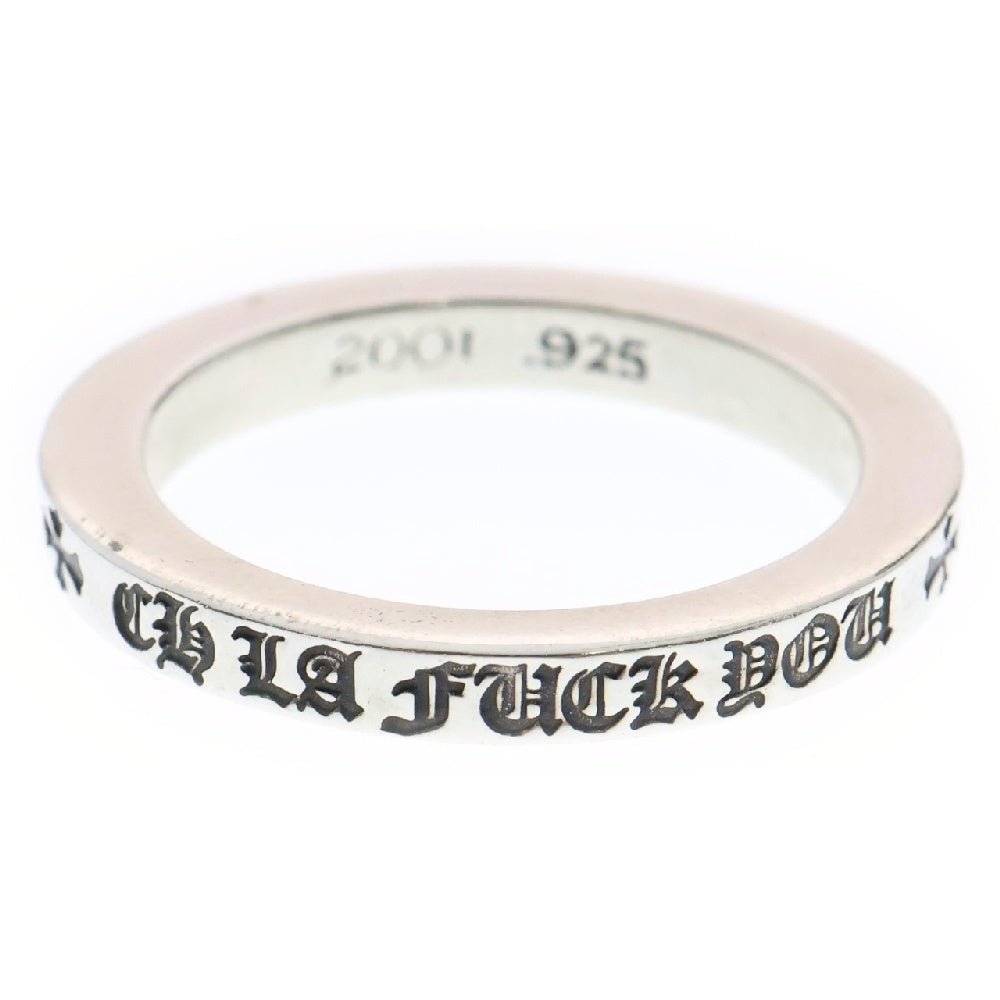 CHROME HEARTS(クロムハーツ) 3mm SPACER FUCKYOU LA限定 3mmスペーサーファックユー シルバーリング シルバー BCA395