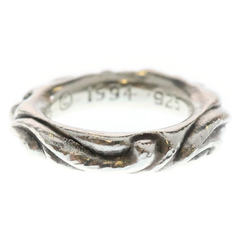 CHROME HEARTS(クロムハーツ) SCRL BAND スクロールバンド リング シルバー BCA351