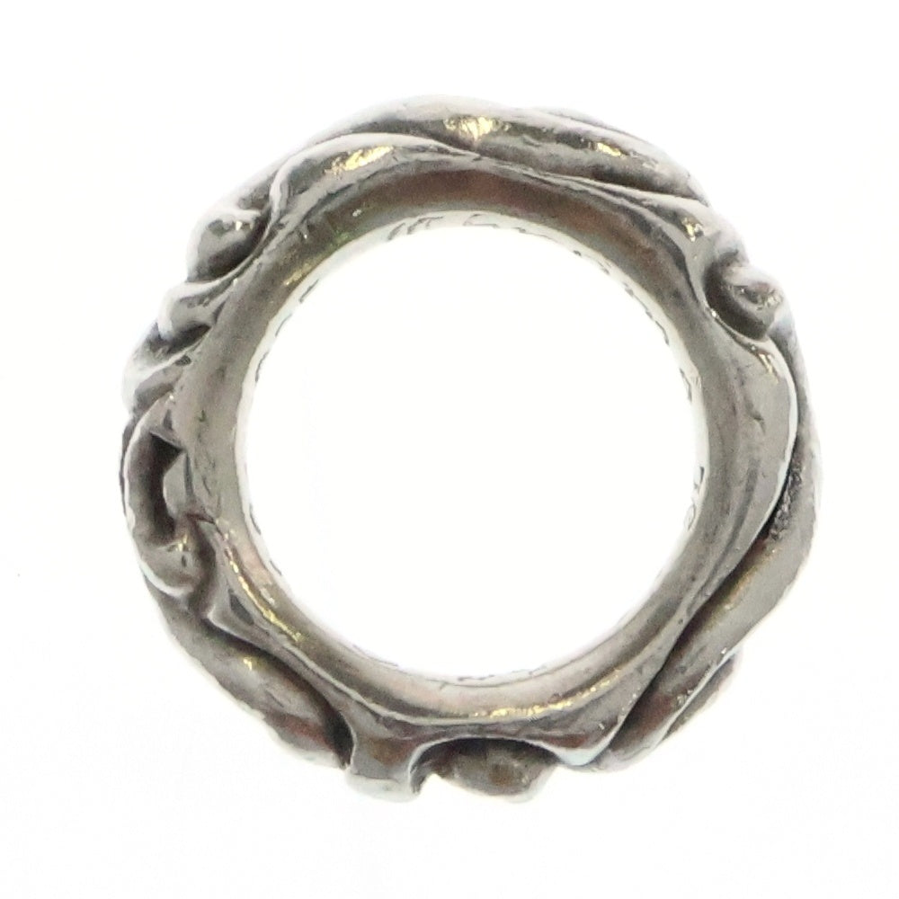 CHROME HEARTS(クロムハーツ) SCRL BAND スクロールバンド リング シルバー BCA351