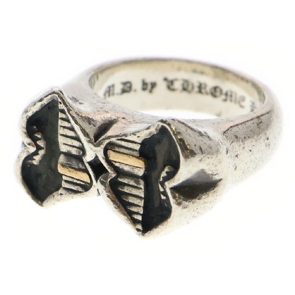 CHROME HEARTS(クロムハーツ) DOUBLE CHOMPER RING ダブルチョンパー リング シルバー