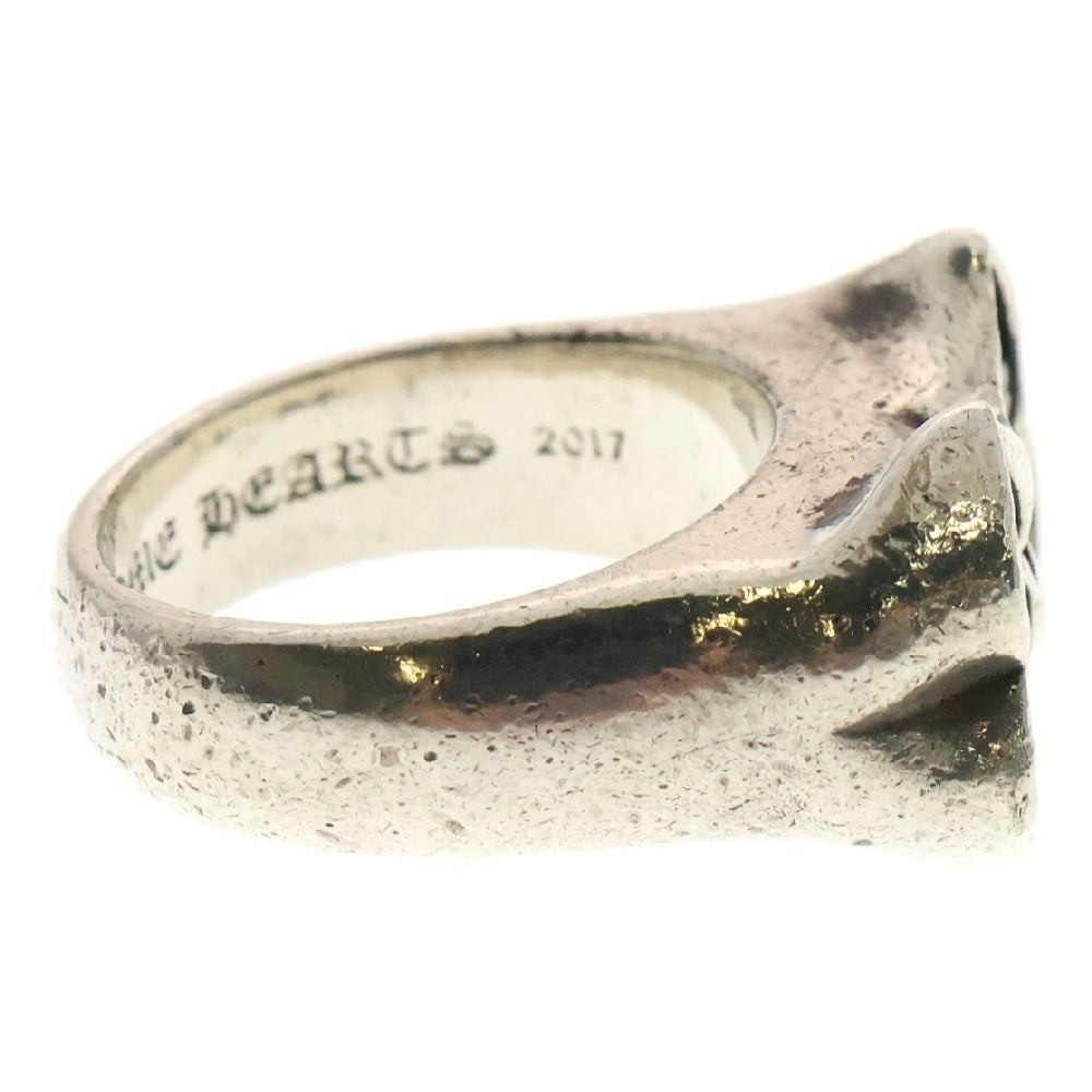 CHROME HEARTS(クロムハーツ) DOUBLE CHOMPER RING ダブルチョンパー リング シルバー
