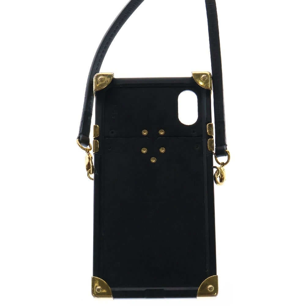 LOUIS VUITTON(ルイヴィトン) モノグラム アイ トランク iPhone X&XS アイフォンX フォリオ M62618 スマホケース ブラウン