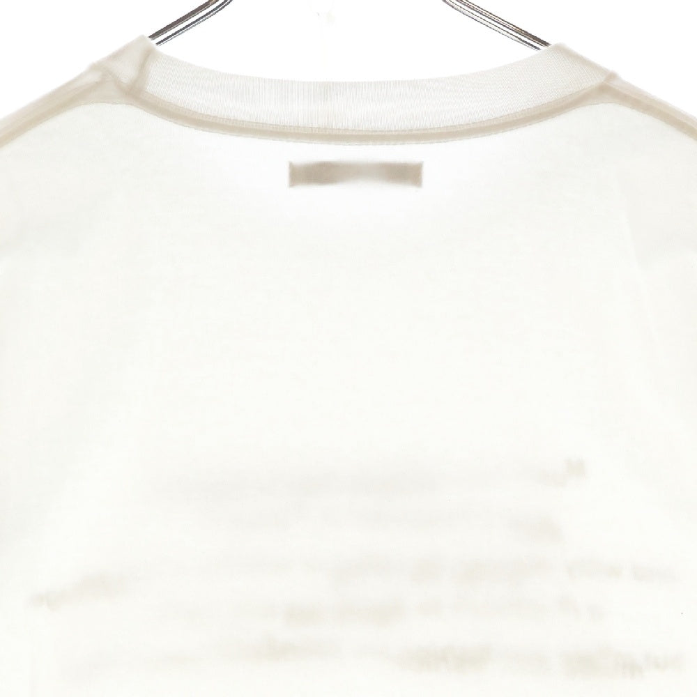 MINEDENIM(マインデニム) Lettered Print T-SH 2008-6001-00-L2 レタープリント 半袖Tシャツ ホワイト