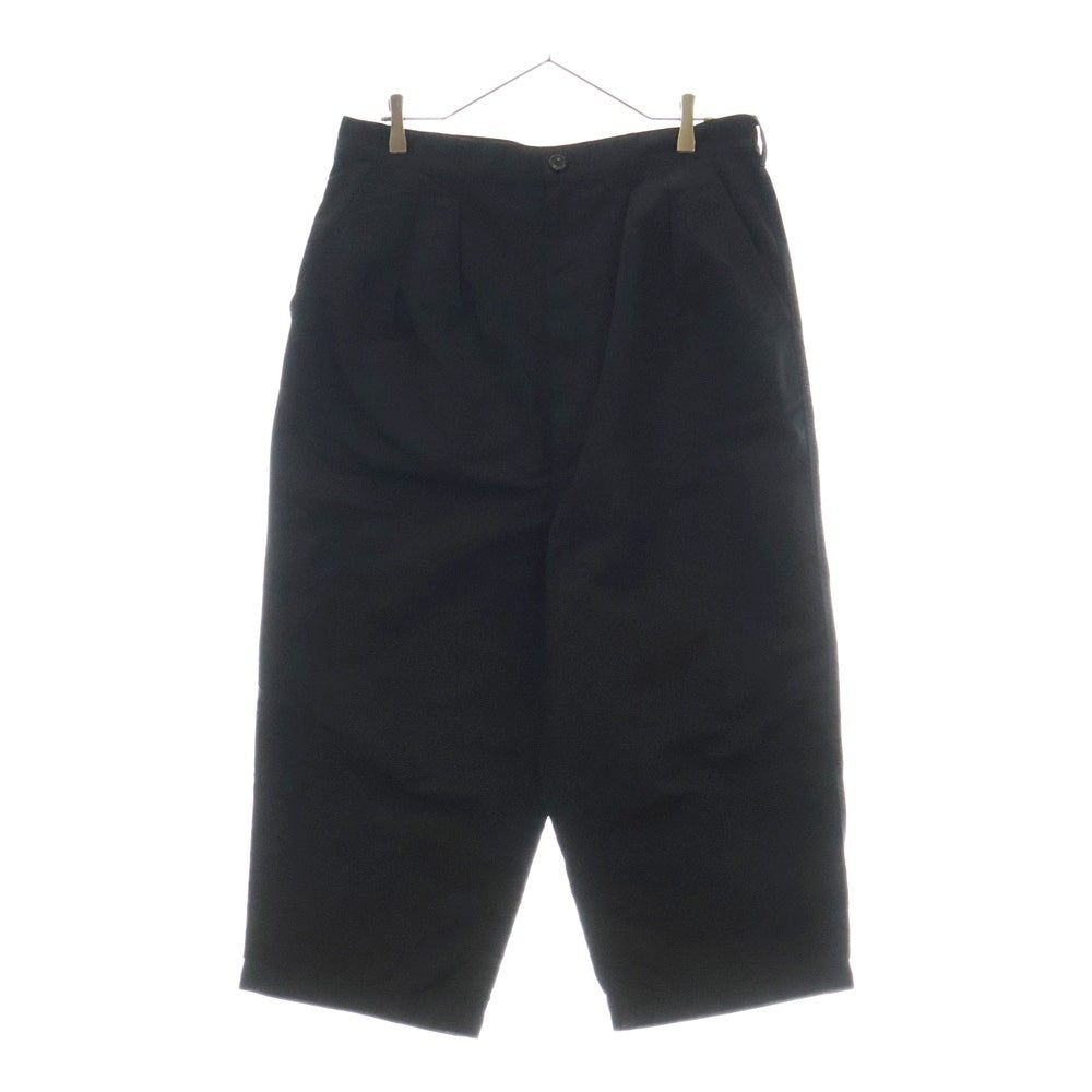 COMME des GARCONS HOMME(コムデギャルソンオム) AD2020 テーパードワイドパンツ ボトムス ブラック HF-P022