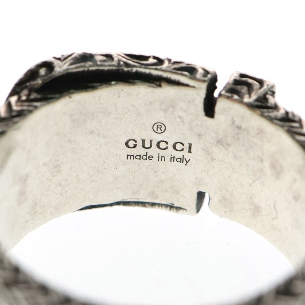GUCCI(グッチ) インターロッキングG ガーデン アラベスク ベルトモチーフ シルバーリング