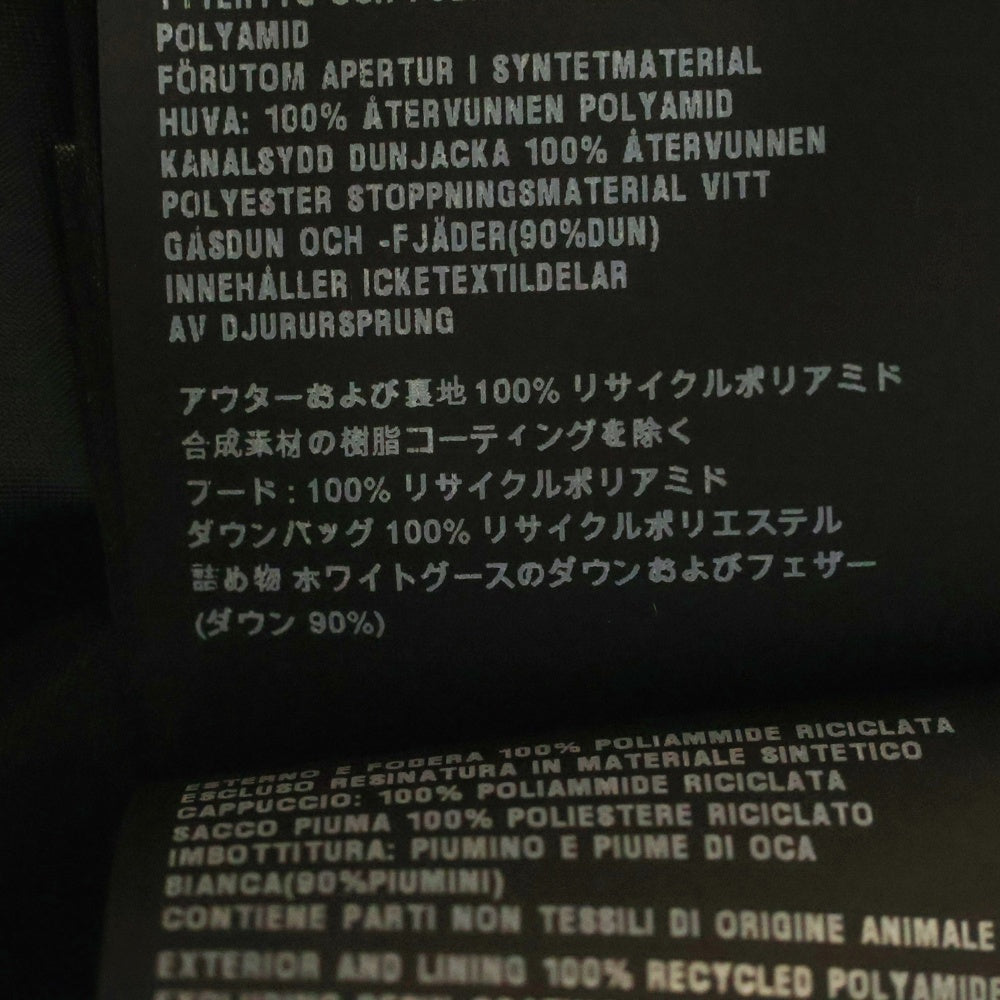 PRADA(プラダ) Re Nylon ロゴデザイン キルティング ダウンジャケット SGB803