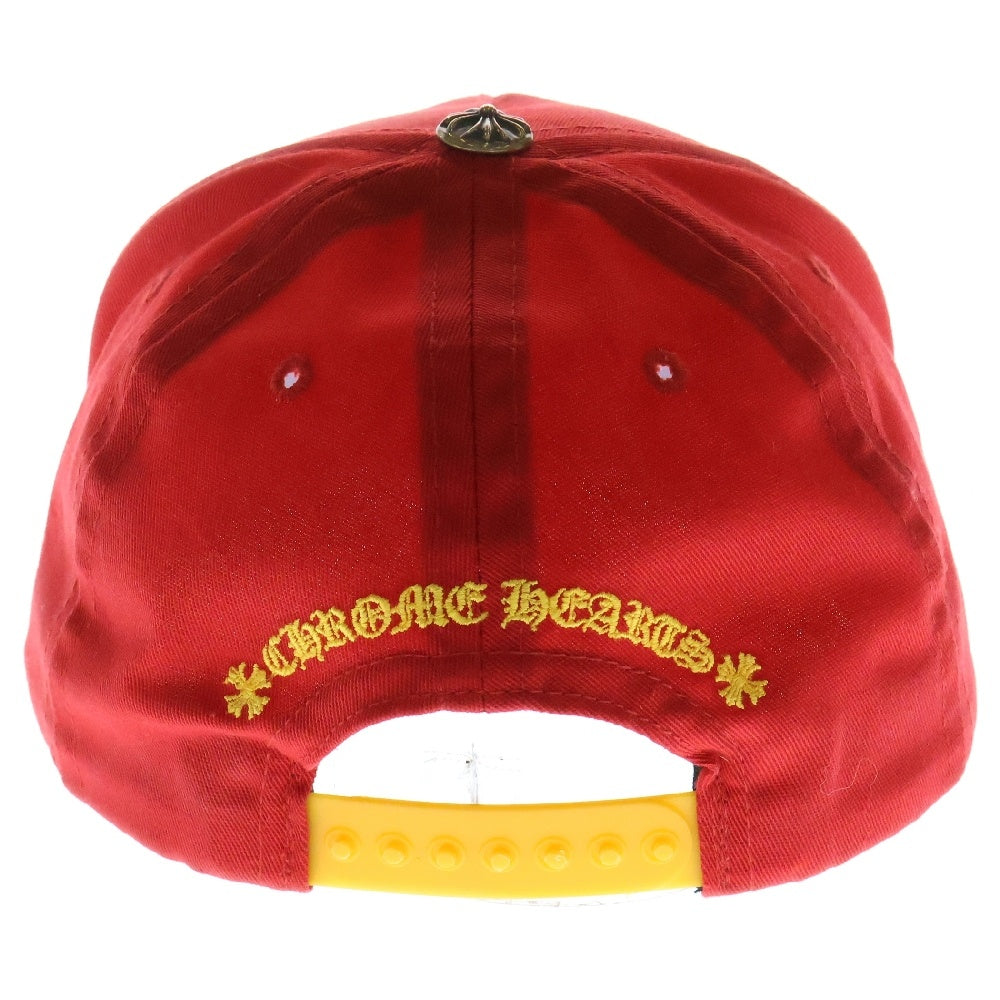 CHROME HEARTS(クロムハーツ) CH BASEBALL Trucker Cap トラッカーキャップ ベースボールキャップ 帽子 レッド/イエロー