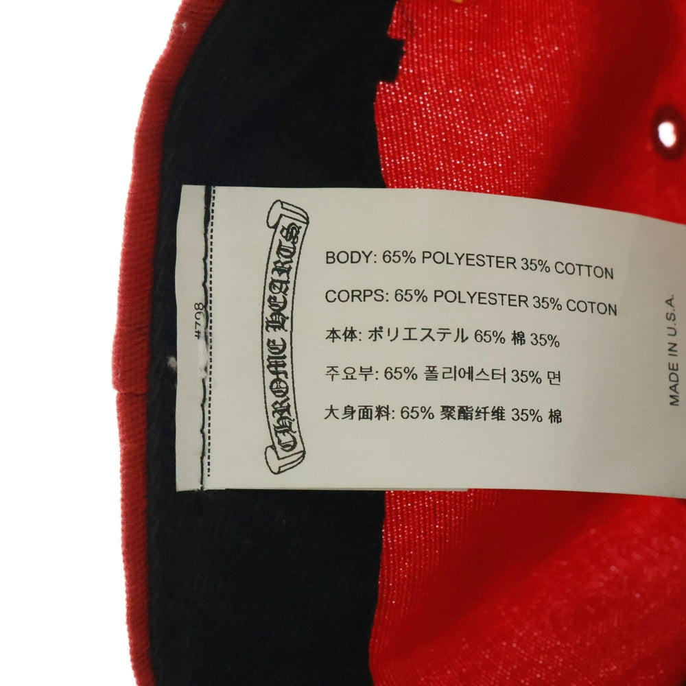 CHROME HEARTS(クロムハーツ) CH BASEBALL Trucker Cap トラッカーキャップ ベースボールキャップ 帽子 レッド/イエロー