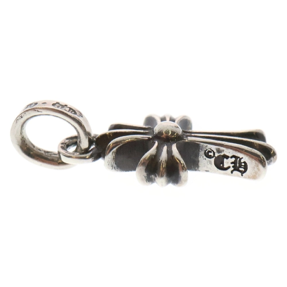 CHROME HEARTS(クロムハーツ) CRS BBYFAT P DMND ベイビーファットクロス PAVEダイヤ ペンダントトップ シルバー BCA234