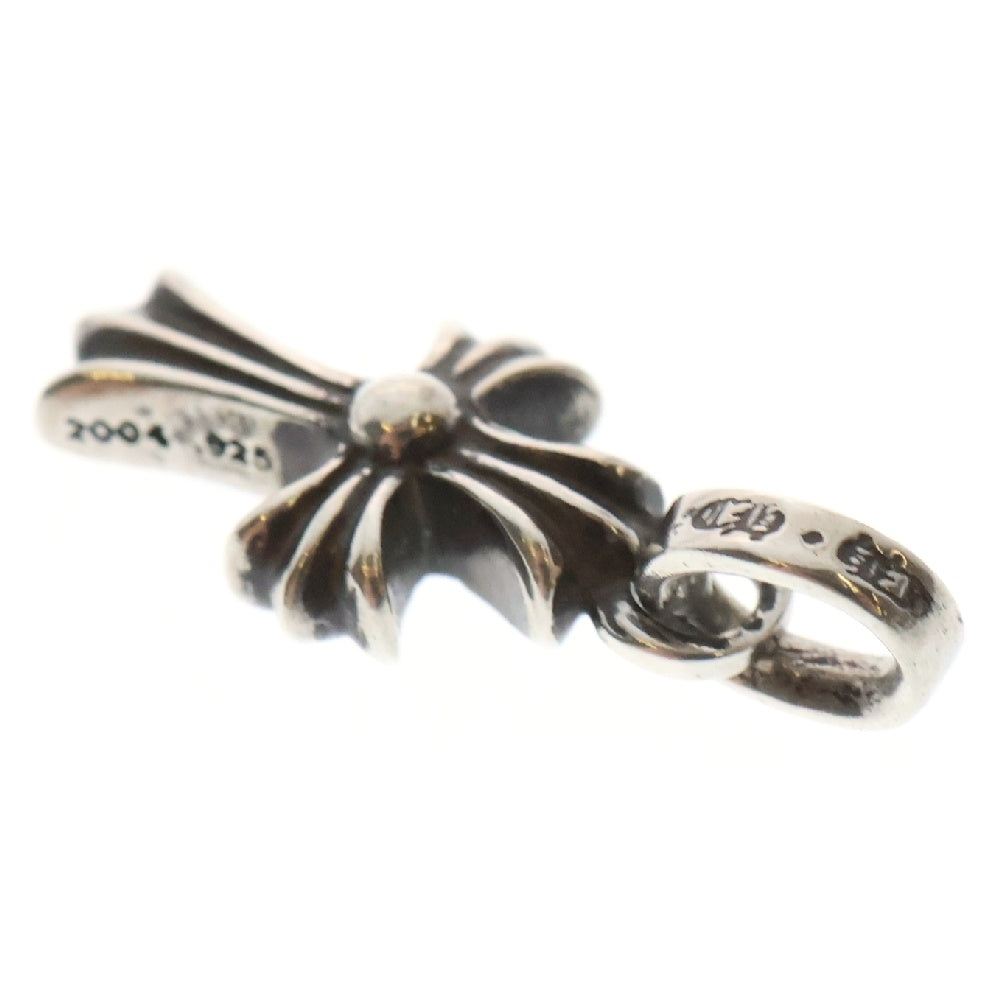 CHROME HEARTS(クロムハーツ) CRS BBYFAT P DMND ベイビーファットクロス PAVEダイヤ ペンダントトップ シルバー BCA234