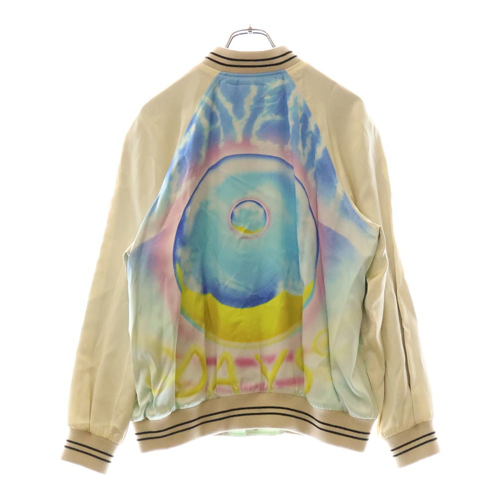 CELINE(セリーヌ) 22SS Teddy Jacket With Satin Artist Print サテンアーティストプリント テディジャケット 2V28H353Q マルチカラー
