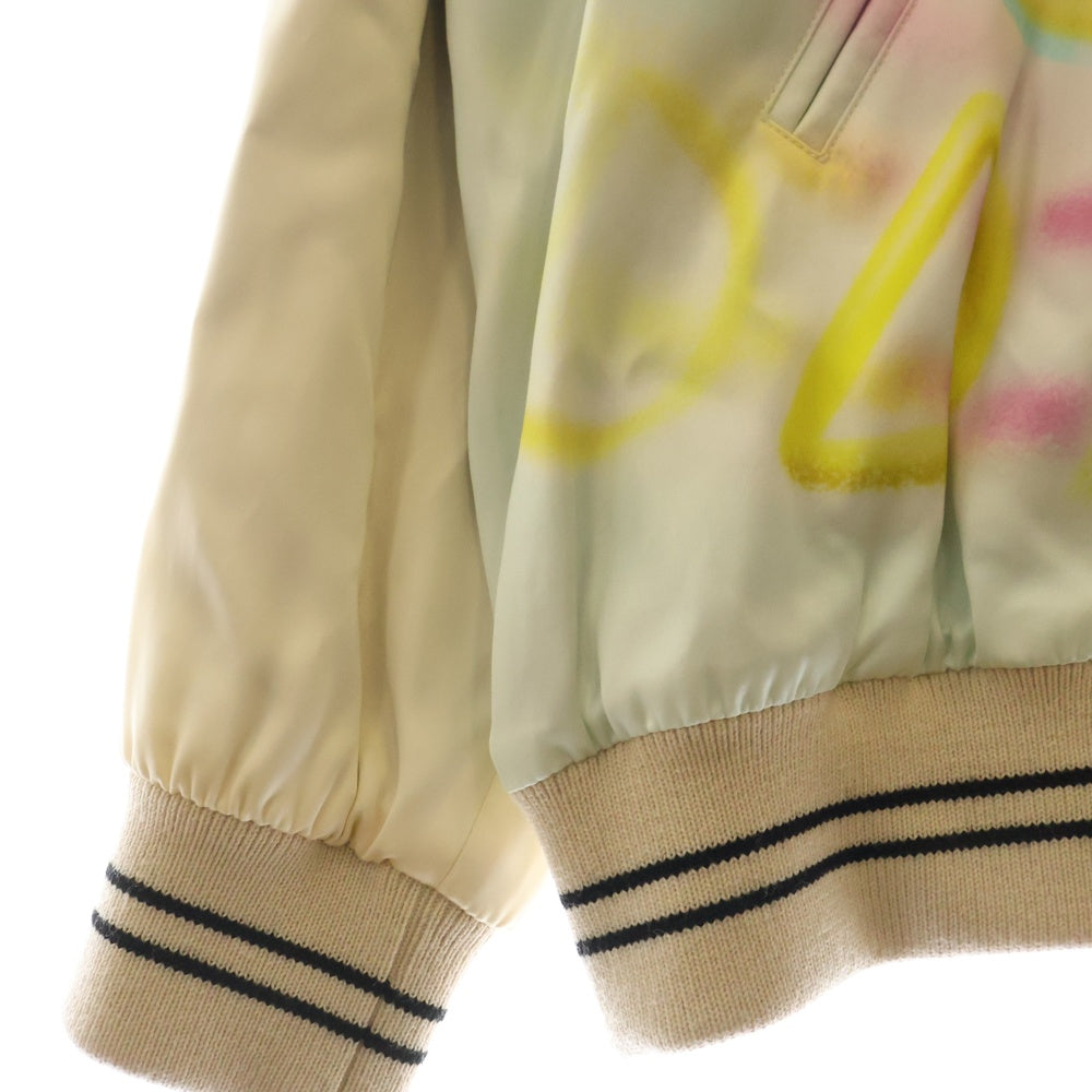 CELINE(セリーヌ) 22SS Teddy Jacket With Satin Artist Print サテンアーティストプリント テディジャケット 2V28H353Q マルチカラー