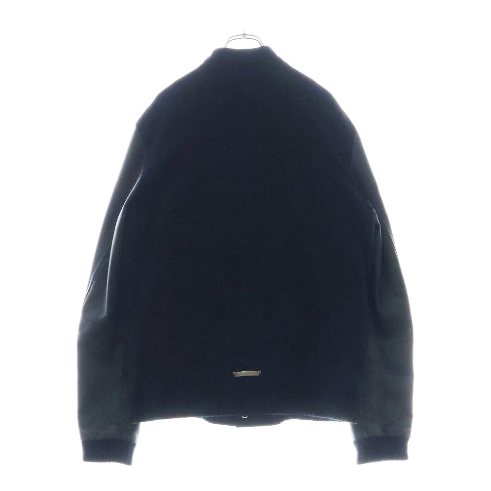 CHROME HEARTS(クロムハーツ) LETTERMAN JACKET クロスパッチ レターマン ジャケット スタジャン ブラック