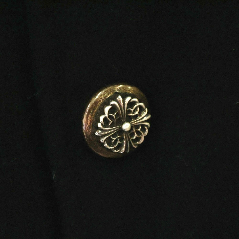 CHROME HEARTS(クロムハーツ) LETTERMAN JACKET クロスパッチ レターマン ジャケット スタジャン ブラック