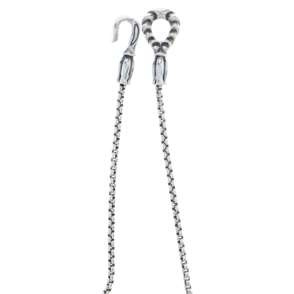 LONE ONES(ロンワンズ) MF Hook S 1.8mm BOX Chain メイティングフライト フックS 1.8mmボックスチェーンネックレス シルバー