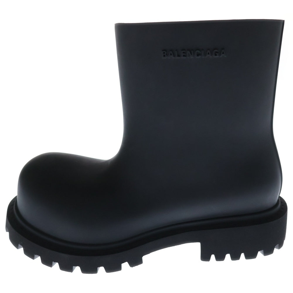 BALENCIAGA(バレンシアガ) 24SS 770589 STEROID BOOT ラバー ステロイドブーツ ハイカット ブラック