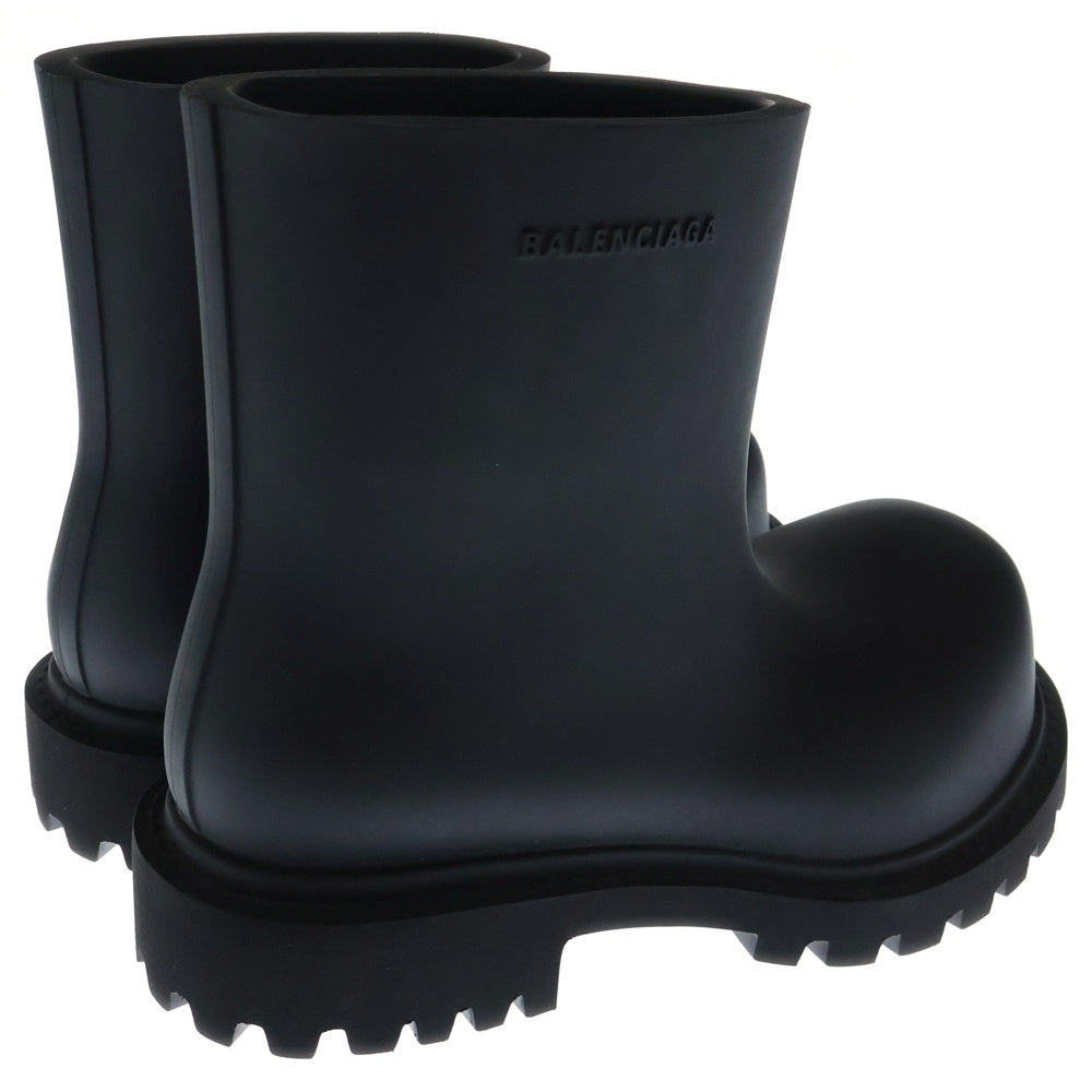 BALENCIAGA(バレンシアガ) 24SS 770589 STEROID BOOT ラバー ステロイドブーツ ハイカット ブラック