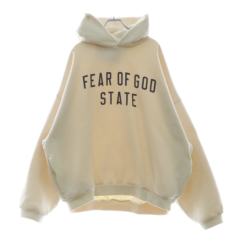 FEAR OF GOD ESSENTIALS(フィアオブゴッド エッセンシャルズ) 24FW STATE LOGO SWEAT HOODIE プルオーバーパーカー