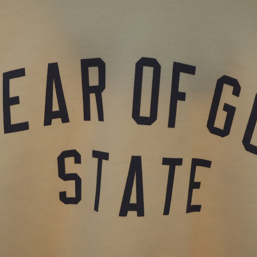 FEAR OF GOD ESSENTIALS(フィアオブゴッド エッセンシャルズ) 24FW STATE LOGO SWEAT HOODIE プルオーバーパーカー