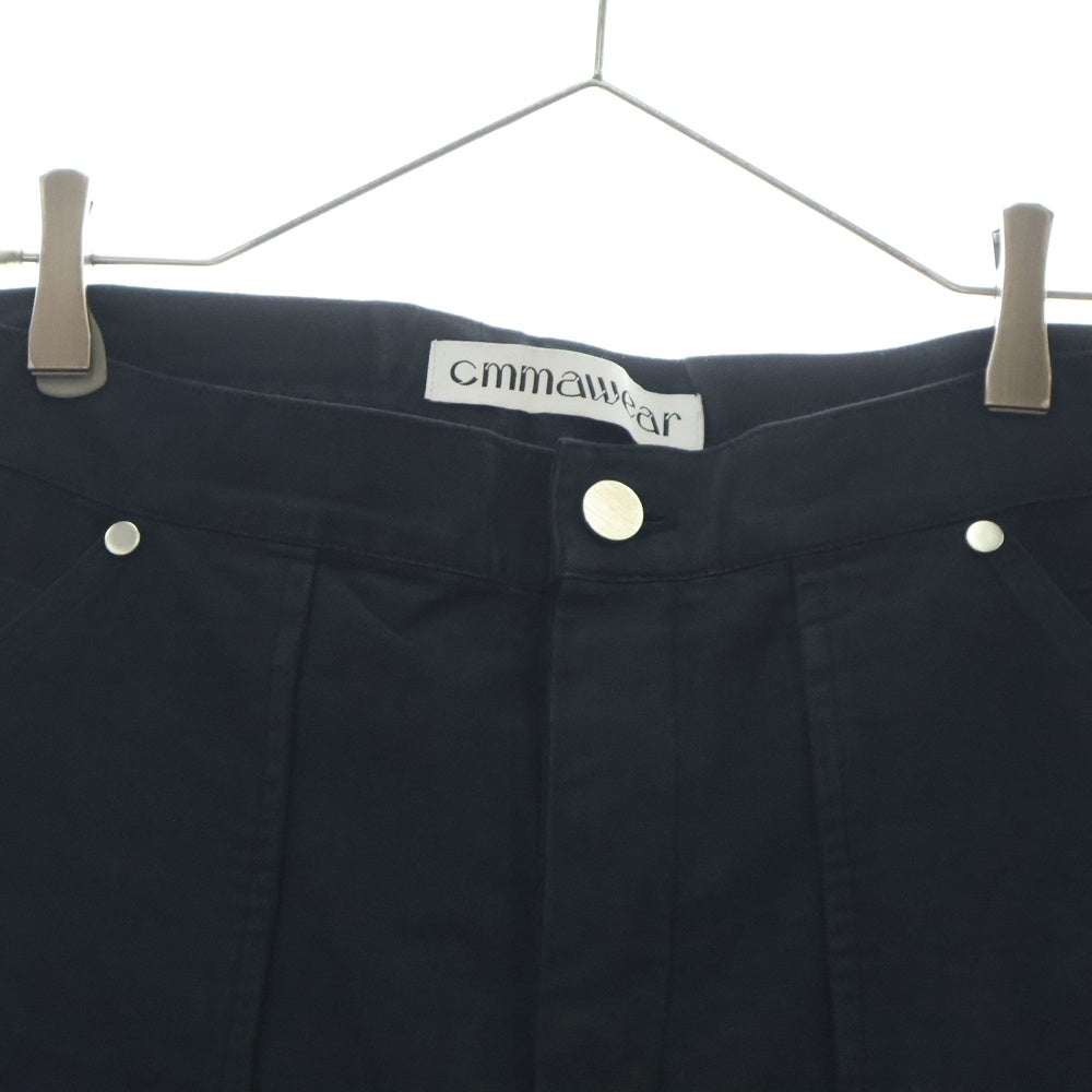 cmmawear(コマウェア) Cargo Zip Pocket Pants ジップポケット カーゴパンツ ブラック