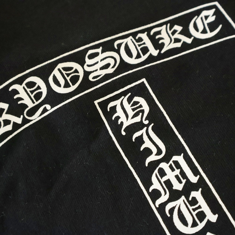 CHROME HEARTS(クロムハーツ) ×KYOSUKE HIMURO OLD Dagger Sweat pants オールド 氷室京介 ダガープリント ロゴ スウェットパンツ ブラック レディース