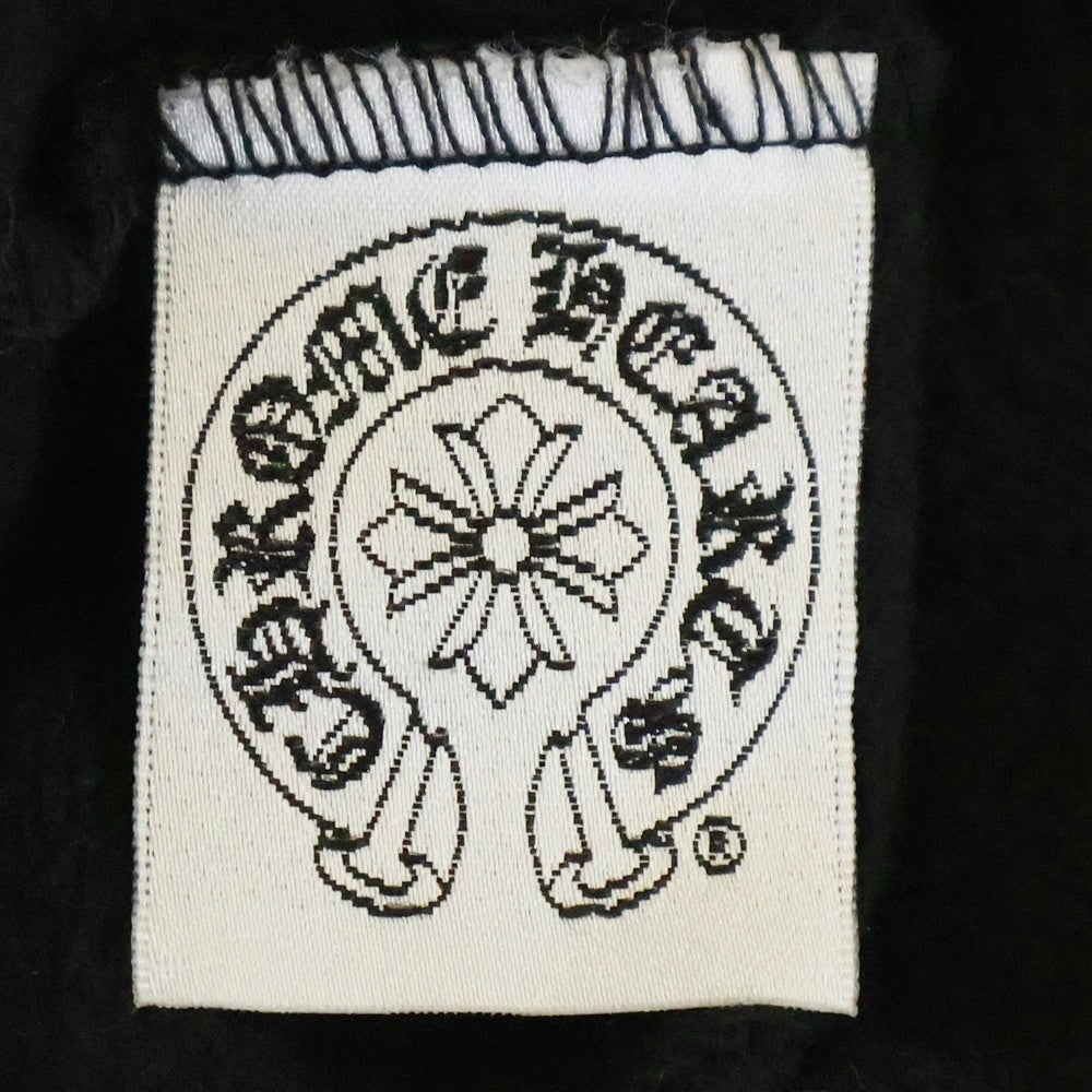 CHROME HEARTS(クロムハーツ) ×KYOSUKE HIMURO OLD Dagger Sweat pants オールド 氷室京介 ダガープリント ロゴ スウェットパンツ ブラック レディース