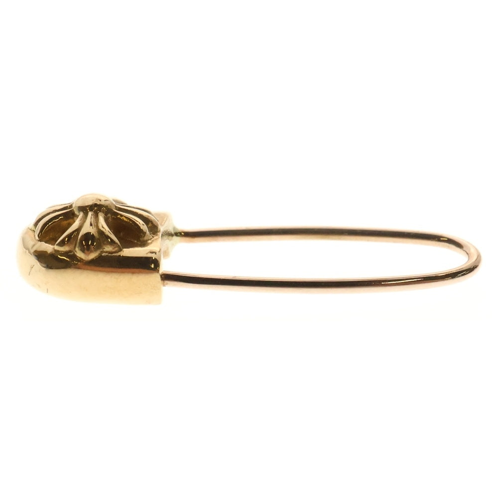 CHROME HEARTS(クロムハーツ) 22K SAFETY PIN L セーフティピンピアス ゴールド
