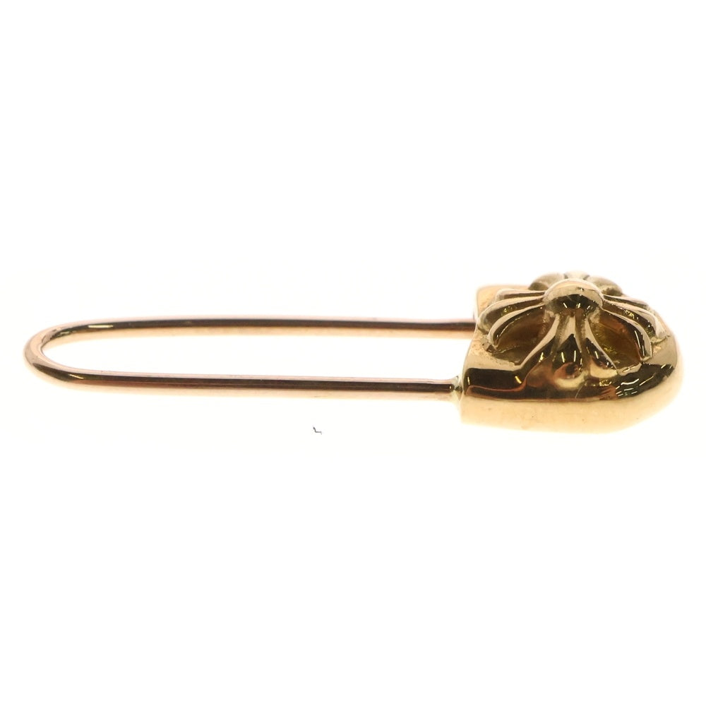 CHROME HEARTS(クロムハーツ) 22K SAFETY PIN L セーフティピンピアス ゴールド