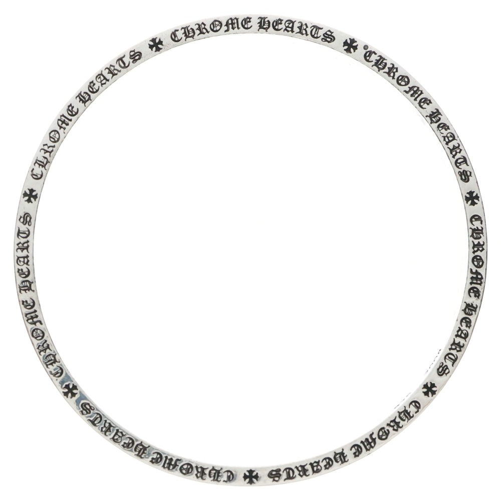 CHROME HEARTS(クロムハーツ) BANGLE SPACER 6mm 6mmスペーサー シルバーブレスレット