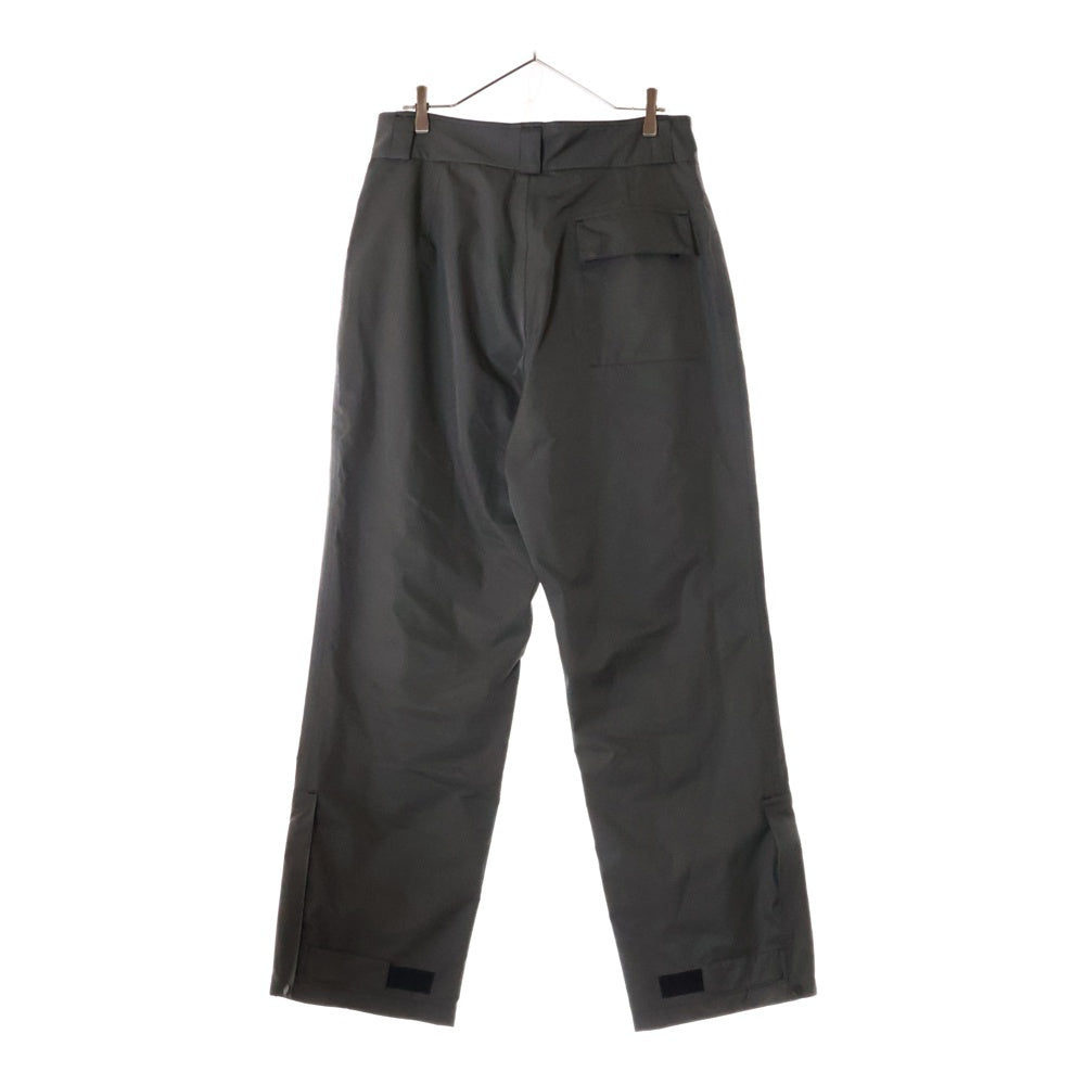 GR10K(ジーアールテンケー) ARC PANTS 裾スナップ ナイロンテックパンツ グレー