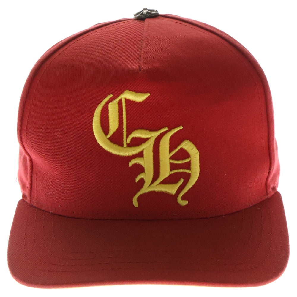 CHROME HEARTS(クロムハーツ) CH BASEBALL Trucker Cap トラッカーキャップ ベースボールキャップ 帽子 レッド/イエロー