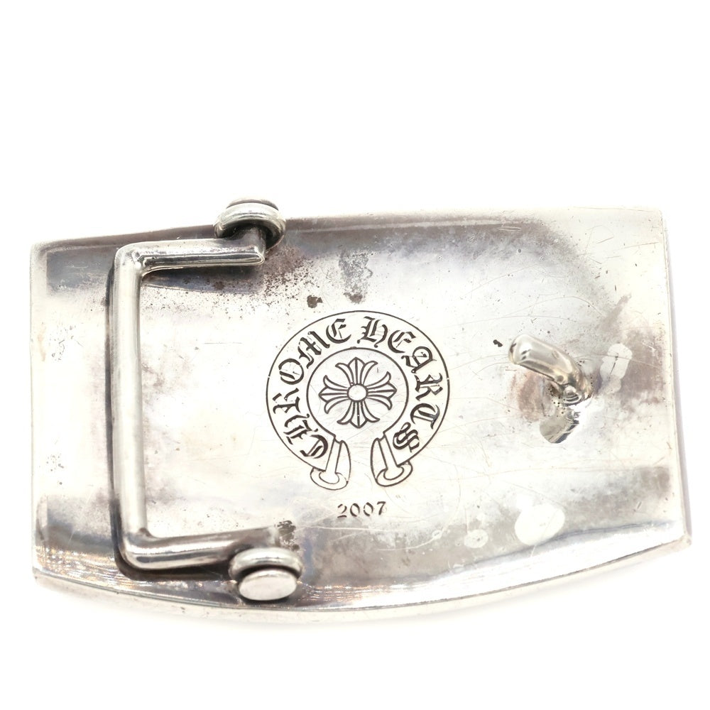 CHROME HEARTS(クロムハーツ) BUCKL MIL FLERKNEE シングルミリタリーフレアニー シルバーバックル