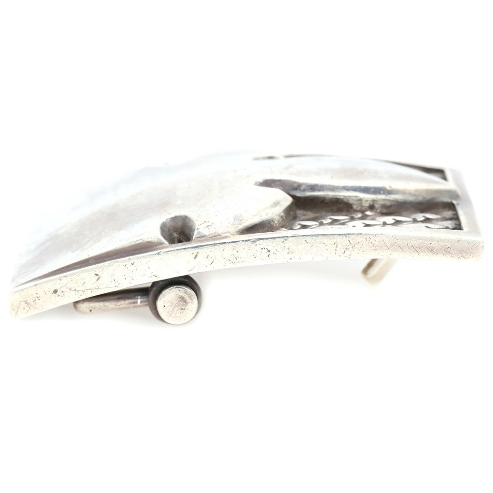 CHROME HEARTS(クロムハーツ) BUCKL MIL FLERKNEE シングルミリタリーフレアニー シルバーバックル