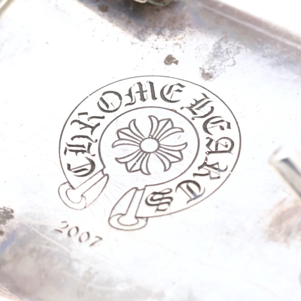 CHROME HEARTS(クロムハーツ) BUCKL MIL FLERKNEE シングルミリタリーフレアニー シルバーバックル