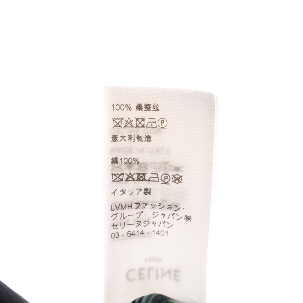 CELINE(セリーヌ) 22SS 2C708402Q サンセットパームツリーテール半袖シャツ ブラック