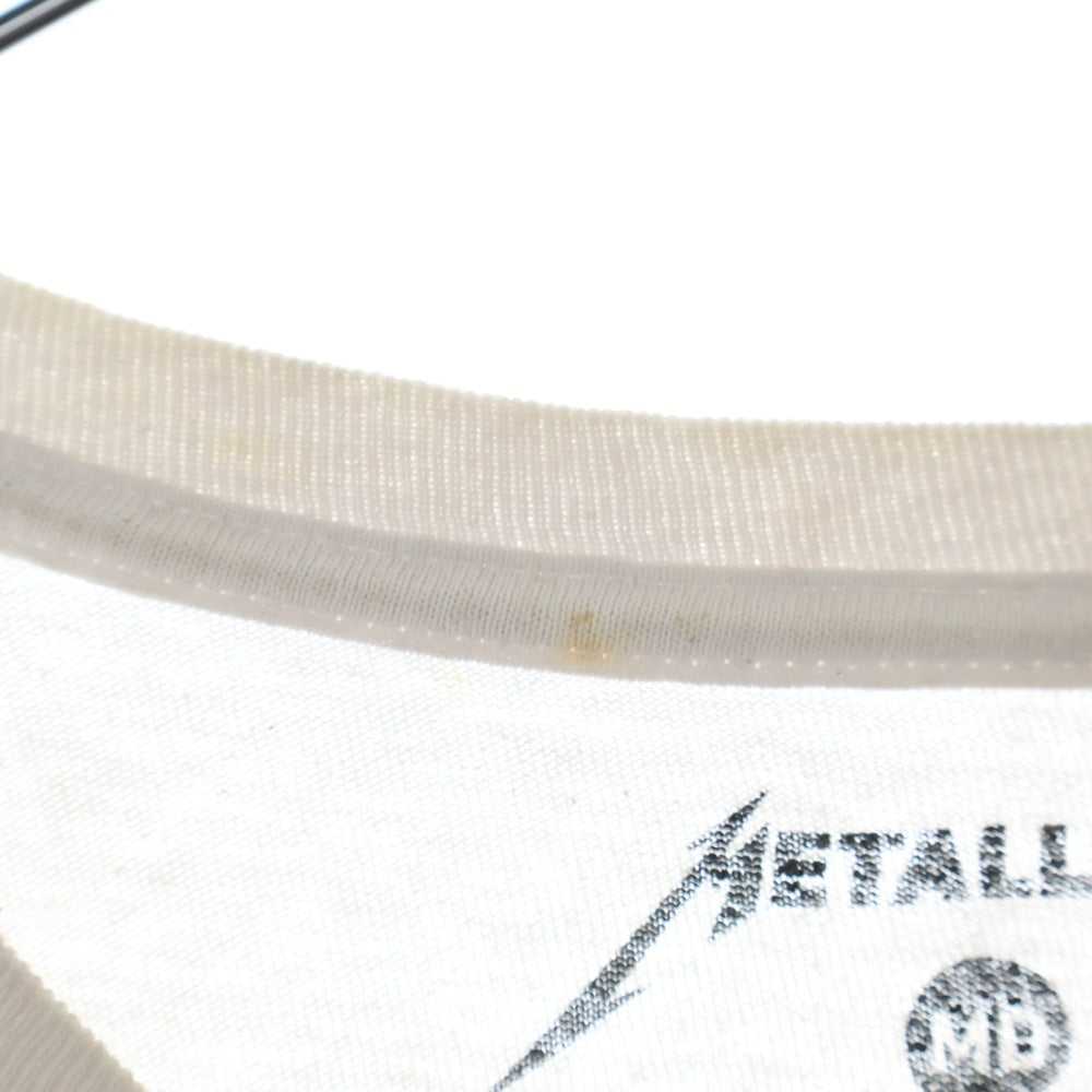 VINTAGE(ヴィンテージ) METALLICA メタリカ スカル両面プリント 半袖Tシャツ カットソー マルチカラー