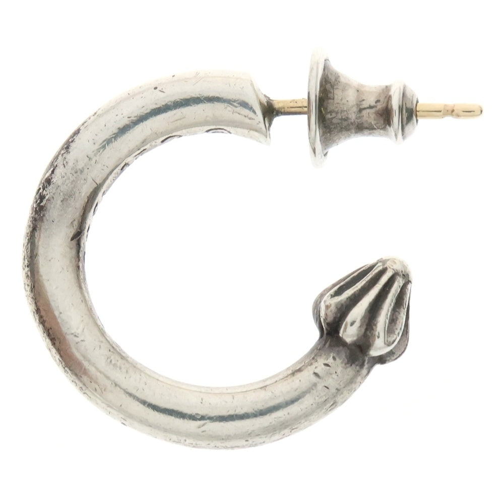 CHROME HEARTS(クロムハーツ) HOOP PLAIN プレーン フープピアス シルバー BCA101