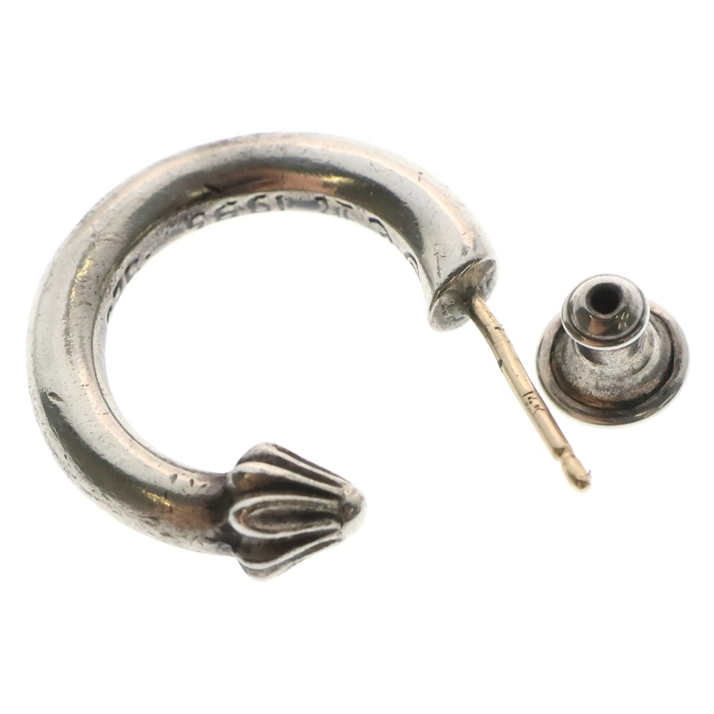 CHROME HEARTS(クロムハーツ) HOOP PLAIN プレーン フープピアス シルバー BCA101
