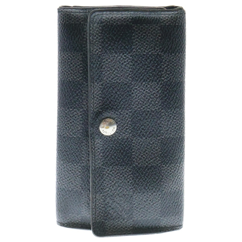 LOUIS VUITTON(ルイヴィトン) ポルトクレ ヴォワテュール ダミエ・グラフィット 3連キーケース N63139