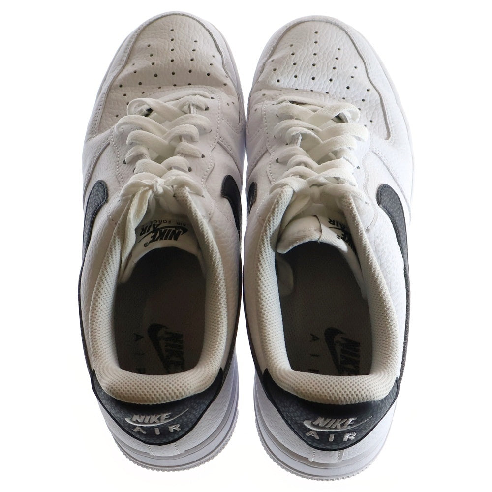 NIKE(ナイキ) AIR FORCE 1 07 PEBBLED LEATHER CT2302-100 エアフォース1 ローカットスニーカー ホワイト US9.5/27.5cm