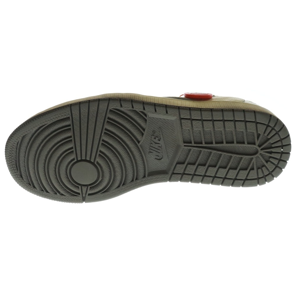 NIKE(ナイキ) ×TRAVIS SCOTT AIR JORDAN 1 LOW OG REVERSE MOCHA DM7866-162 トラヴィススコット エアジョーダン1 ローカットスニーカー リバースモカ ブラウン US9.5/27.5cm