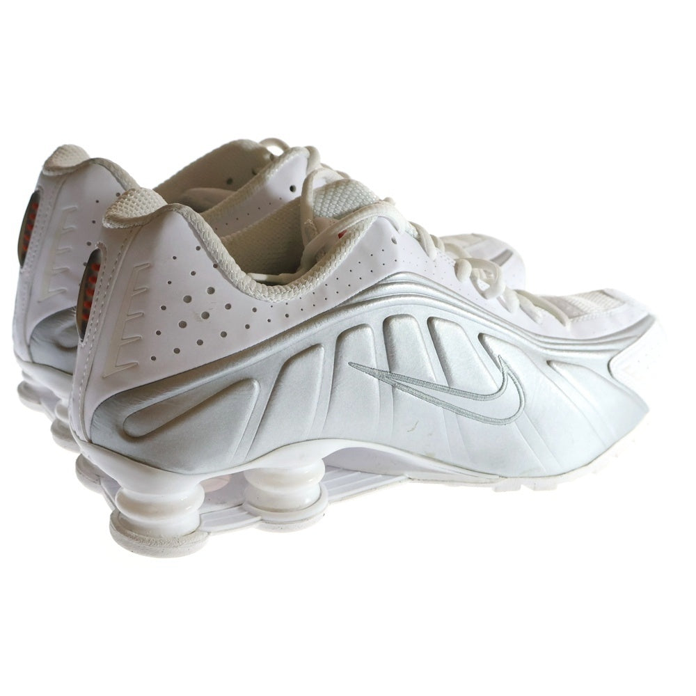 NIKE(ナイキ) WMNS Shox R4 ウィメンズ ショックス ローカットスニーカー ホワイト メタリックシルバー US11.5/28.5cm AR3565-101