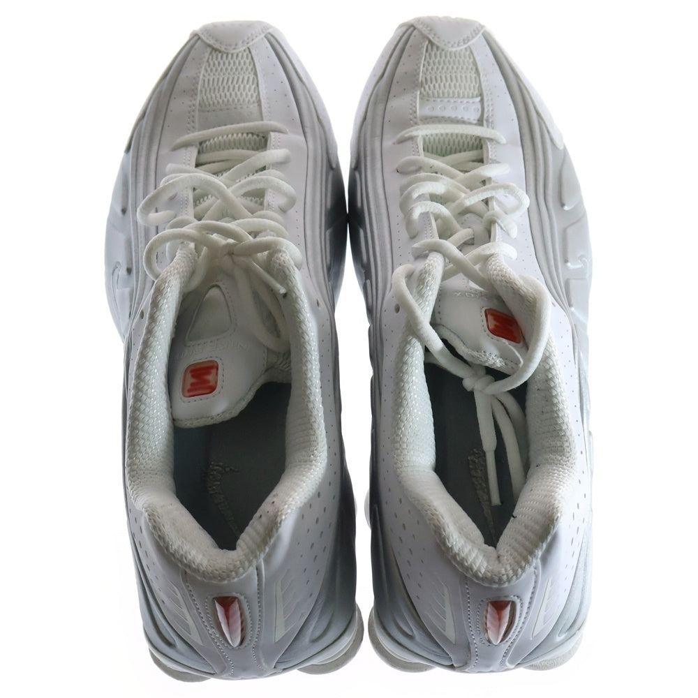 NIKE(ナイキ) WMNS Shox R4 ウィメンズ ショックス ローカットスニーカー ホワイト メタリックシルバー US11.5/28.5cm AR3565-101