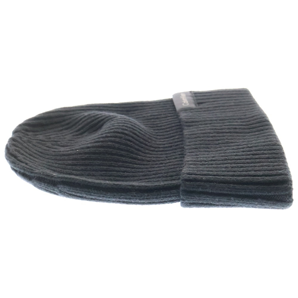 Calvin Klein(カルバンクライン) Hat CLASSIC COTTON RIB BEANIE K50K510982 クラシック ロゴニット帽 ビーニー ブラック
