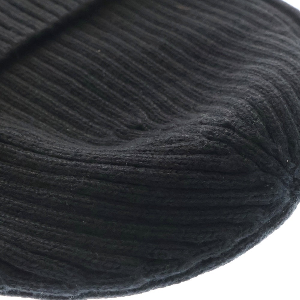 Calvin Klein(カルバンクライン) Hat CLASSIC COTTON RIB BEANIE K50K510982 クラシック ロゴニット帽 ビーニー ブラック