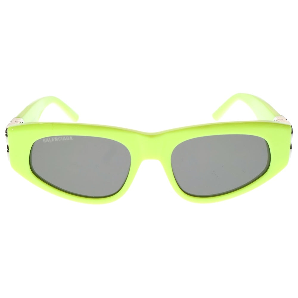 BALENCIAGA(バレンシアガ) Side Logo Frame Sunglasses BB0095S サイドロゴ フレーム サングラス アイウェア 53□19‐135 イエロー